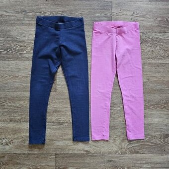 2x dívčí leginy Pepperts vel. 122/128