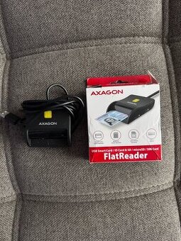 USB čtečka karet AXAGON FlatReader (CRE-SM3SD)