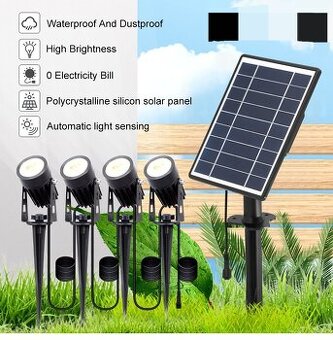 Solární zahradní osvětlení 4 in 1 IP65