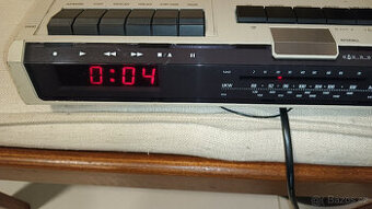 Prodám rádio cassette budík Zn.SABA