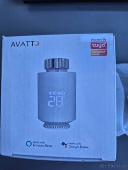 Tuya zigbee termostaticky radiatorovy ventil TRV06