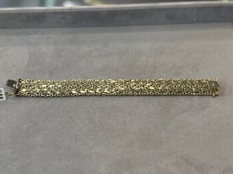 Zlatý náramek (585/1000), 41,68g