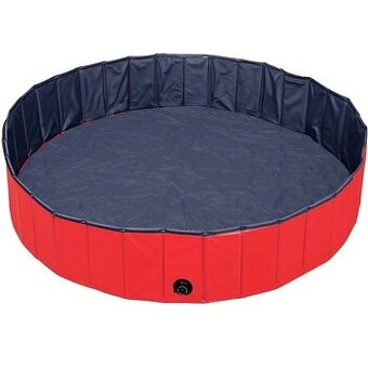Skládací bazén / brouzdaliště 160x30 cm (červený)