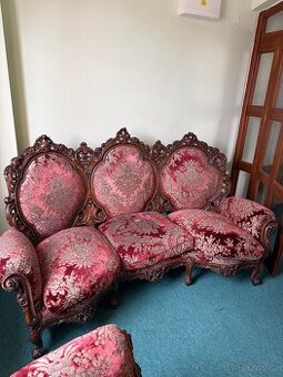 Salonní sestava ve stylu rokoka/baroka