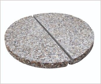 Poklop na studnu-vymývaná dlažba