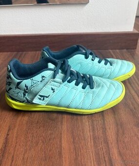 Tyrkysové/mint sálovky Kipsta (Decathlon) vel. 32