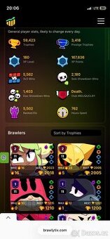 Brawstars trenér levně