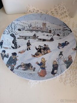 Porcelánový dezertní talířek Lada