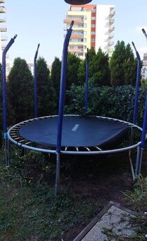 Trampolína 305 cm + ochranná síť + žebřík