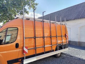 Boční držák na okna nebo tabule skla + střešní nosič