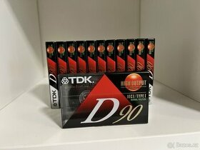 audiokazety TDK D 90 - 1