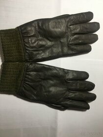 Kožené nové rukavice československé lidové armády