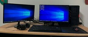 Stolní PC setup - starší