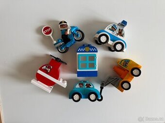Lego Duplo mix aut a jiných vozidel