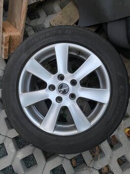 Alu kola 17” 5x120 a letní pneu 225/55/R17
