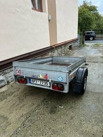 Pronájem přívěsného vozíku