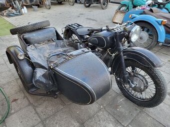 Dněpr,Ural M 72-Kyjevská verze ze sidecar