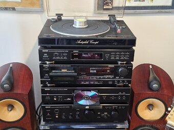 HIFi vež DENON gramofon, CD, MGF neohraná, parádní
