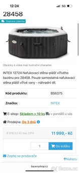 Intex PureSpa 28458 - náhradní vany