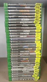 Originální hry na xbox one a xbox 360