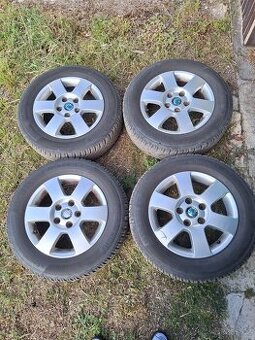 Alu disky Škoda 6j×15 H2