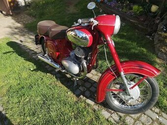 Jawa 350/354 kývačka