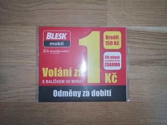 SIM karta se zlatým číslem