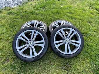 Originální kola Volkswagen 5x112 r18 + zimní Pneu Nexen 225