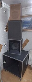 Reproboxy 4 páry, levně za cenu reproduktorů - 1