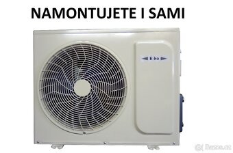 Tepelné čerpadlo monoblok pro ohřev tepelé vody ÚT a TUV