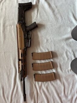 WE Masada ACR GBB blowback a ASG CZ P-09 Blowback