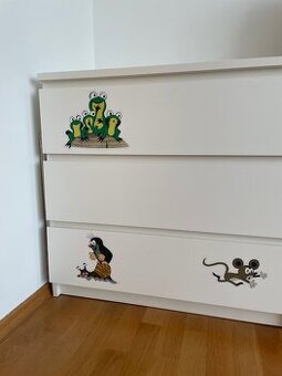 Komoda Malm IKEA Bílá