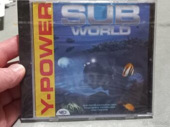 Orig.zabalená hra na CD-ROM "Sub world" - německá verze