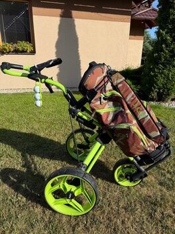 Golfový vozík Rovic + bag JuCad
