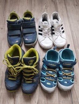 Boty vel.32 a 33. Adidas, Superfit, Trollkids, Loap