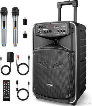 Nový přenosný Bluetooth PA reproduktor GTSK12-2