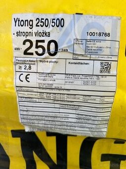 Ytong stropní vložky 250