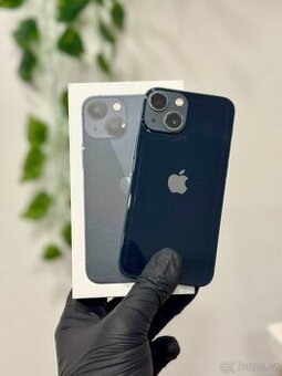 iPhone 13 mini 128GB černý - 100% baterie, DPH