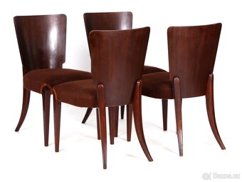 J.HALABALA, 4x krásné  jídelní židle H-214.