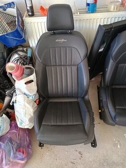 Prodám kožené sedačky na škoda Superb 3 face