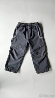Zateplené softshellové kalhoty - vel.98