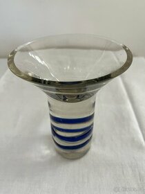 Svícen designový skleněný