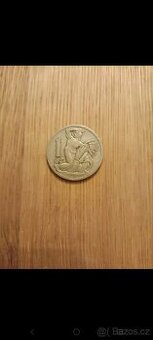 Mince 1 Kč z roku 1923