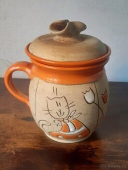 Hrnek s kočičkou