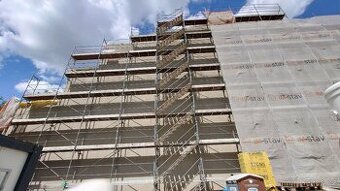 LEŠENÍ ck65, 328m2 (rámové, pozink.)