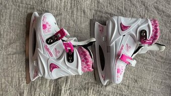 Prodám dětské dívčí zimní brusle stavitelné 33-36