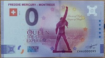 BANKOVKA 0 EURO FREDDIE MERCURY, VERZE 2024-6, UNC