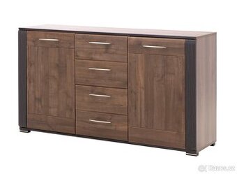 Komoda NONA NA 3 - ořech/wenge - 1