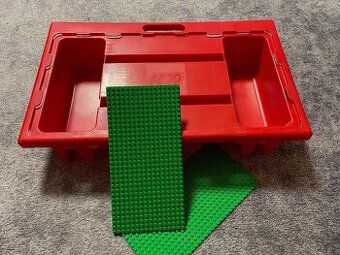 Lego plastový box (kufřík) s deskama 32x16 (rok 1998)