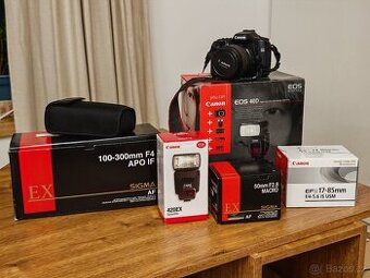 Fotovybavení CANON, SIGMA - Objektivy, Blesky, EOS 40D